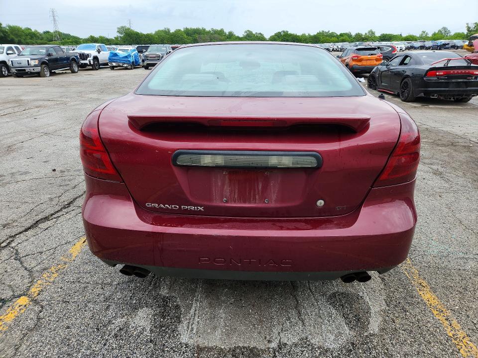 2004 Pontiac Grand prix VIN 2G2WS542041361563 COPART salvage auction — FRONT END, Il - Salvage Certificate, sold $325 on 2026-07-31 (photo 6)