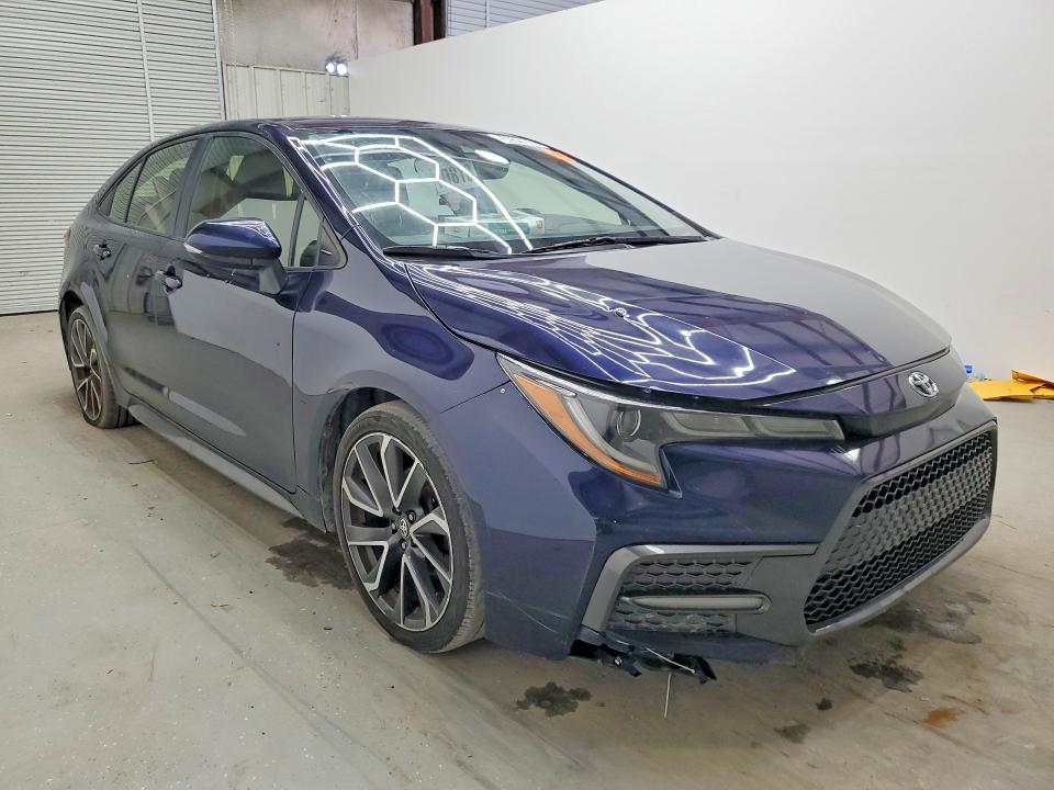 2021 Toyota Corolla VIN JTDS4MCE4MJ077644 COPART salvage auction — FRONT END, Ga - Certificate Of Title, sold $5,900 on 2026-07-07 (photo 4)