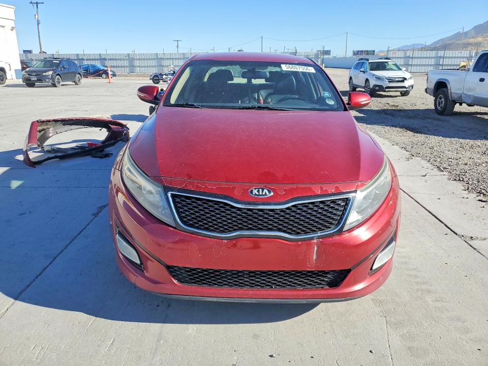 2015 Kia Optima VIN 5XXGM4A7XFG485423 COPART salvage auction — REAR END, Ut - Salvage Certificate, sold $1,100 on 2026-07-27 (photo 5)