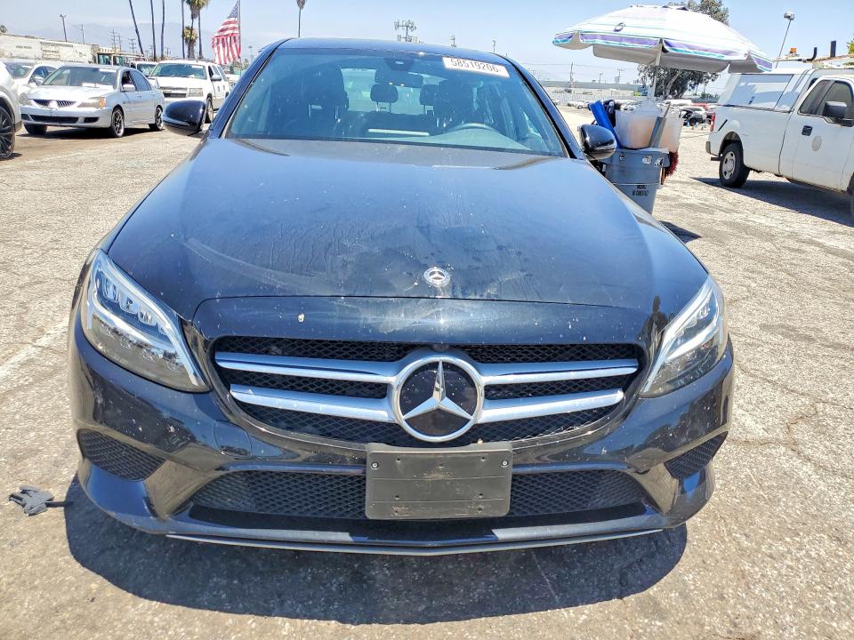 2020 Mercedes-benz C-klasse VIN WDDWF8DB6LR525721 COPART salvage auction — SIDE, Ca - Salvage Certificate, sold $7,200 on 2026-07-14 (photo 5)
