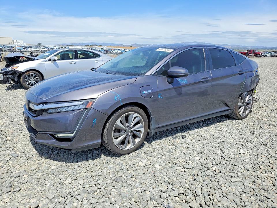 2019 Honda Clarity VIN JHMZC5F19KC005368 COPART salvage auction — REAR END, Ca - Salvage Certificate, sold $4,300 on 2026-07-20 (photo 1)