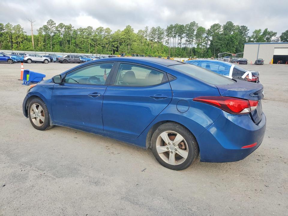 2013 Hyundai Elantra VIN KMHDH4AE3DU998375 COPART salvage auction — MINOR DENT/SCRATCHES, Sc - Cert Of Title-Salvage Rebuilt, sold $750 on 2026-08-02 (photo 2)