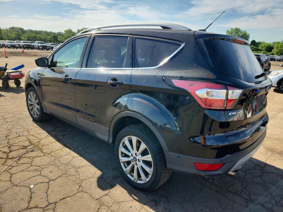 2017 Ford Escape VIN 1FMCU9JD7HUE62241 COPART salvage auction — UNDERCARRIAGE, CT - CERT OF TITLE-SALVAGE, sold $475 on 2026-07-02 (photo 2)
