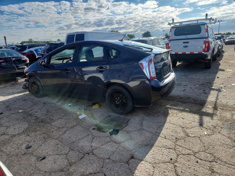 2013 Toyota Prius VIN JTDKN3DU4D5699019 COPART salvage auction — FRONT END, In - Cert Of Title-Salvage Title, sold $475 on 2026-07-17 (photo 2)