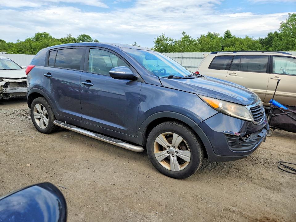 2013 Kia Sportage VIN KNDPB3A29D7433002 COPART salvage auction — FRONT END, Ma - Cert Of Title-Reconstrctd Coll, sold $400 on 2026-07-29 (photo 4)