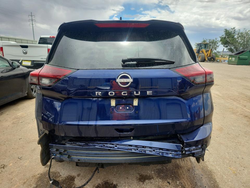2025 Nissan Rogue VIN 5N1BT3BA1SC835741 COPART salvage auction — FRONT END, NM - NON-REPAIRABLE VEHICLE CERT, sold $200 on 2026-08-03 (photo 6)