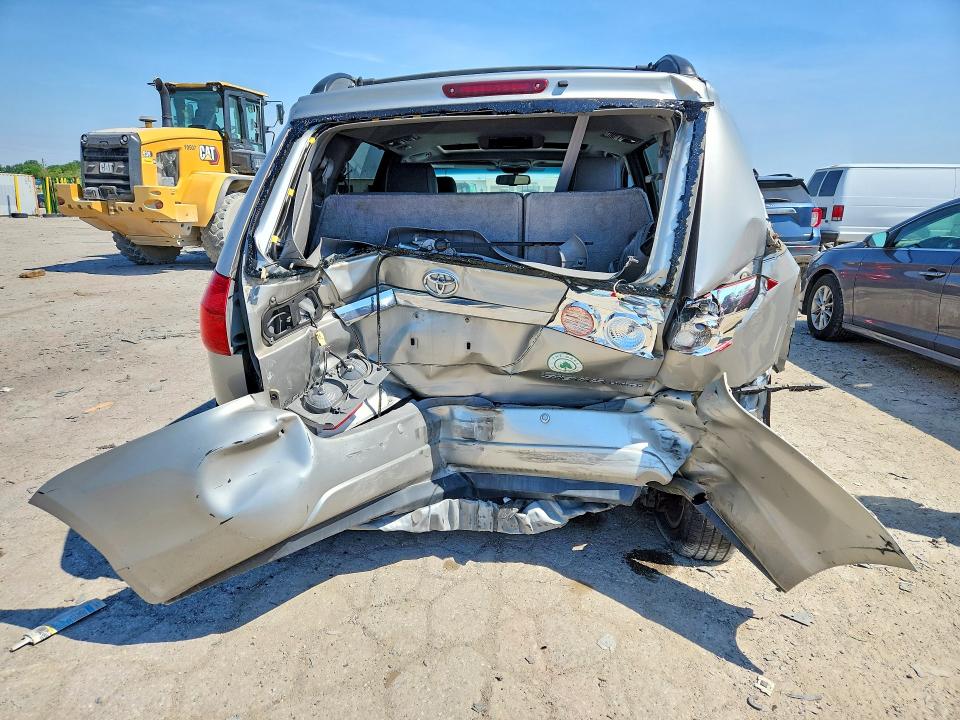 2007 Toyota Sienna VIN 5TDZK22C37S046529 COPART salvage auction — REAR END, In - Cert Of Title-Salvage Title, sold $975 on 2026-07-24 (photo 6)