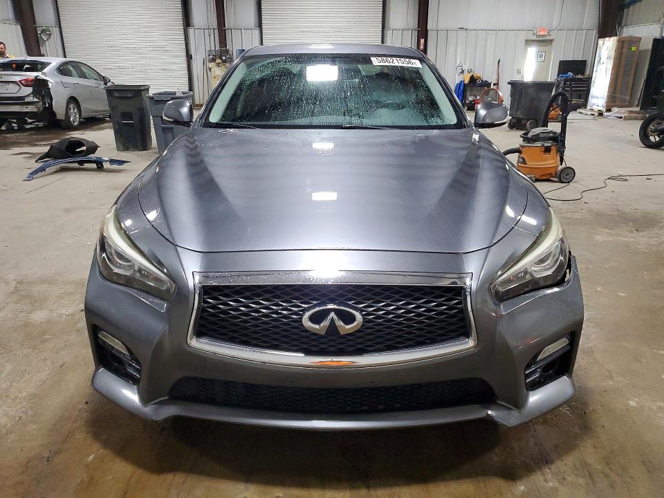 2014 Infiniti Q50 VIN JN1AV7AR3EM702019 COPART salvage auction — SIDE, PA - CERTIFICATE OF SALVAGE, sold $2,000 on 2026-07-22 (photo 5)