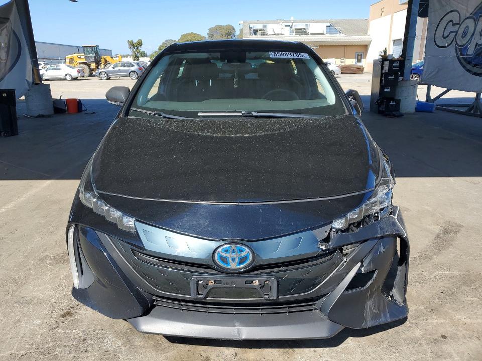 2021 Toyota Prius VIN JTDKAMFP4M3181819 COPART salvage auction — FRONT END, Ca - Salvage Certificate, sold $4,650 on 2026-07-14 (photo 5)