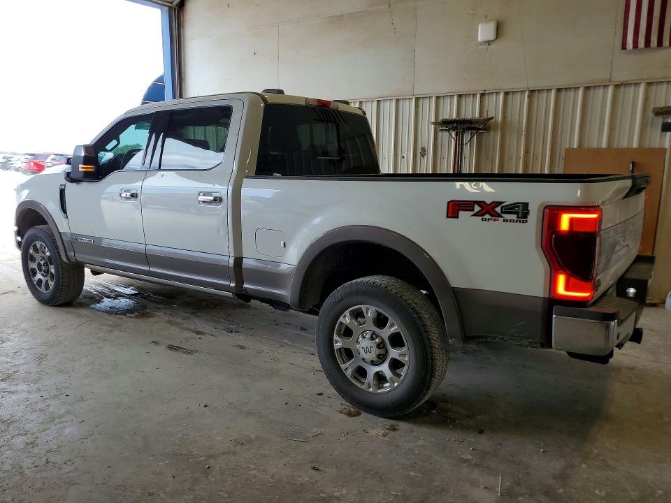 2021 Ford F250 VIN 1FT7W2BT9MEC81403 COPART salvage auction — HAIL, Salvage Title, sold $28,500 on 2026-08-28 (photo 2)