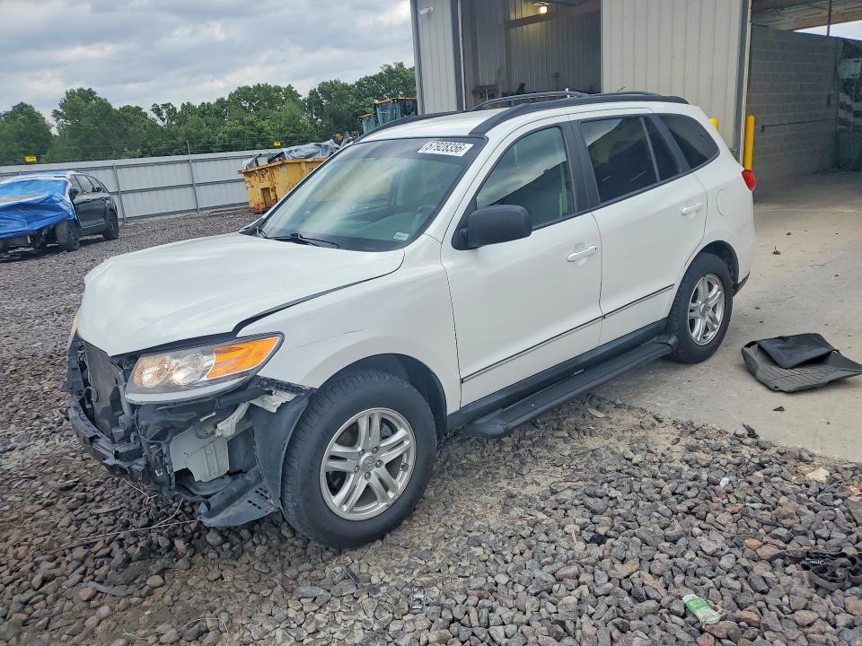 2012 Hyundai VIN 5XYZG3AB2CG100846 COPART salvage auction — FRONT END, Mo - Salvage Certificate Of Title, sold $70 on 2026-07-21 (photo 1)