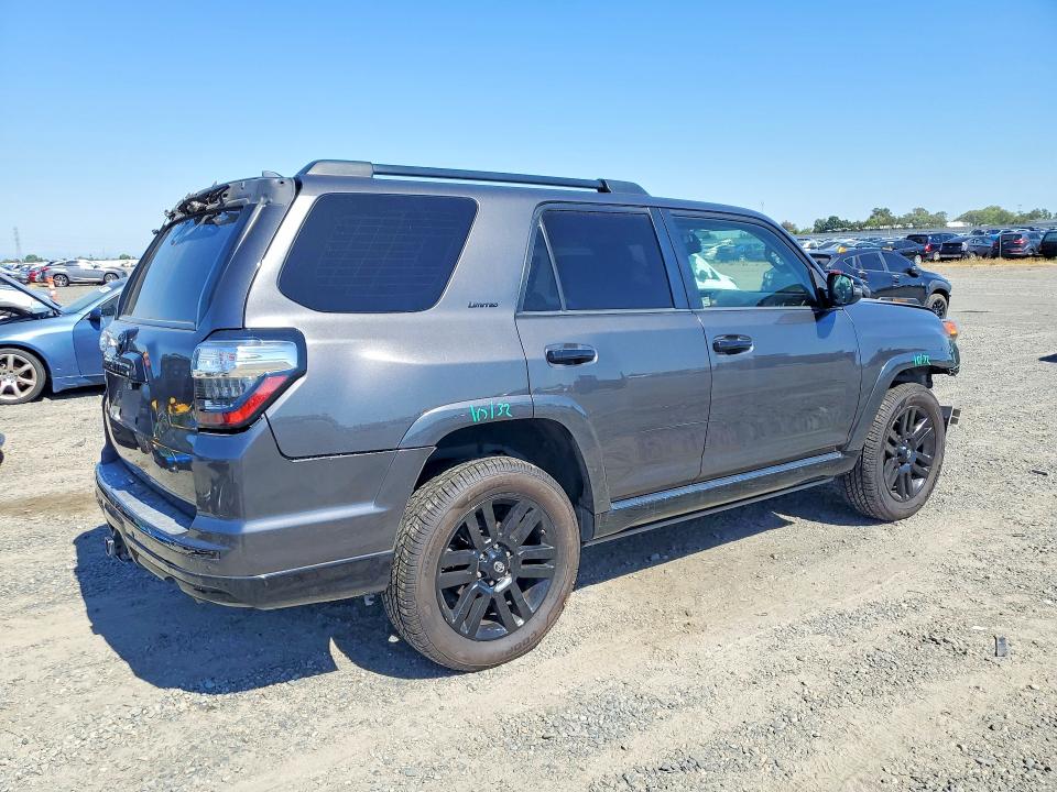 2019 Toyota 4runner VIN JTEBU5JR8K5711681 COPART salvage auction — FRONT END, Ca - Salvage Certificate, sold $11,600 on 2026-07-30 (photo 3)
