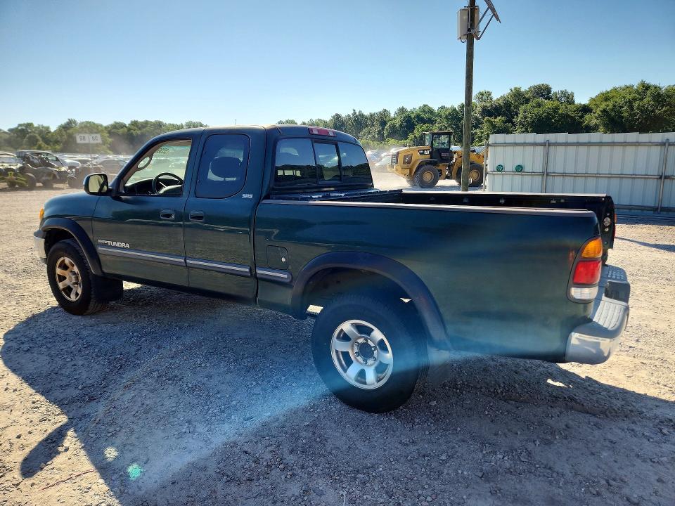 2002 Toyota Tundra VIN 5TBRT34142S244052 COPART salvage auction — REAR END, Sc - Cert Of Title-Salvage, sold $1,700 on 2026-07-14 (photo 2)