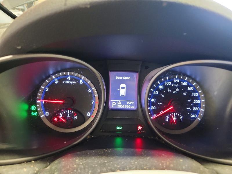 2016 Hyundai Santa fe VIN 5XYZU3LB3GG322811 COPART salvage auction — FRONT END, On - Permit No Brand - Unfit, sold $2,150 on 2026-07-16 (photo 9)