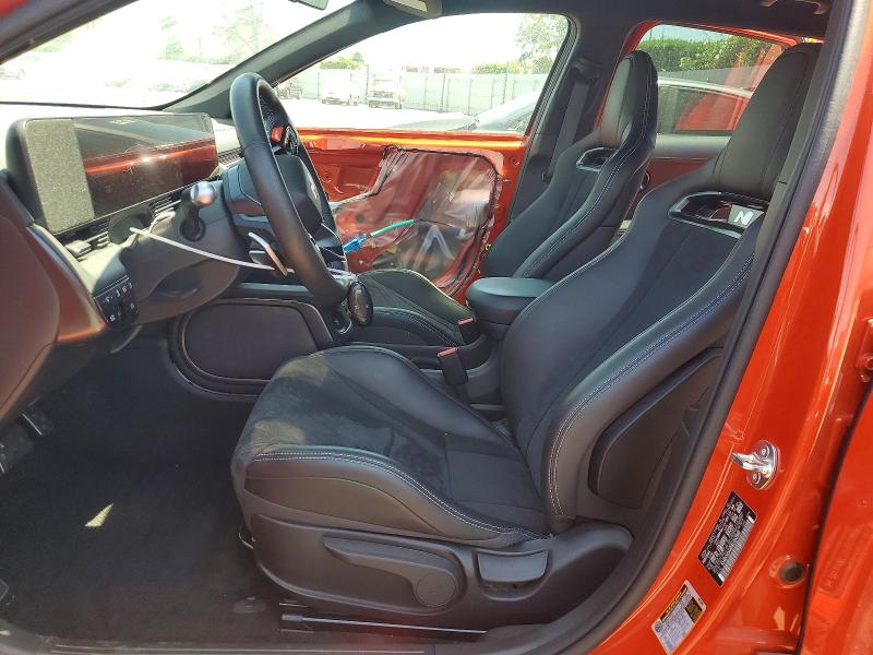 2025 Hyundai Ioniq VIN KM8KNDA85SU003389 COPART salvage auction — FRONT END, CA - SALVAGE CERTIFICATE, sold $10,200 on 2026-07-28 (photo 7)