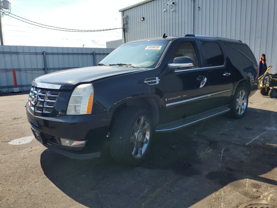 2007 Cadillac Escalade esv VIN 1GYFK66817R297171 — COPART salvage auction photo