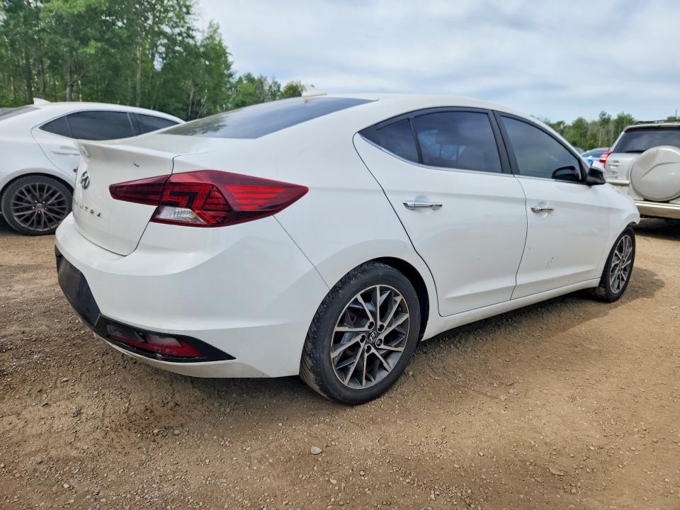 2019 Hyundai Elantra VIN KMHD84LFXKU765063 COPART salvage auction — FRONT END, On - Permit Salvage, sold $225 on 2026-07-23 (photo 3)