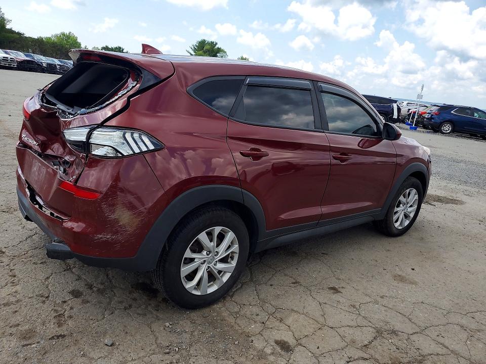 2019 Hyundai Tucson VIN KM8J2CA40KU003215 COPART salvage auction — REAR END, Salvage Title, sold $1,650 on 2026-07-24 (photo 3)