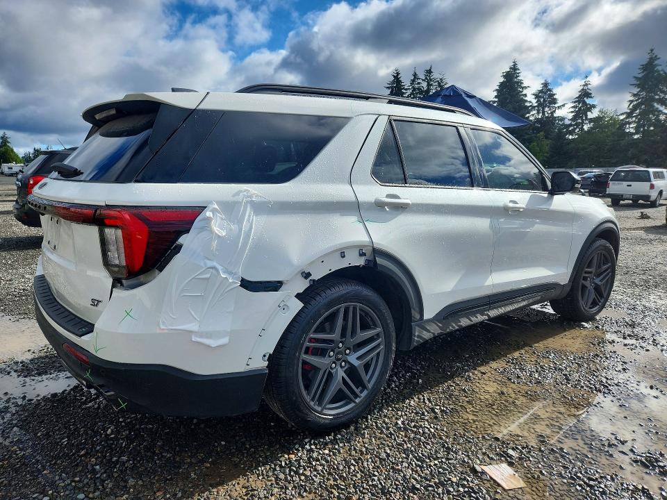 2025 Ford Explorer VIN 1FMWK8GC8SGC98659 COPART salvage auction — REAR END, Wa - Bill Of Sale, sold $14,200 on 2026-07-28 (photo 3)