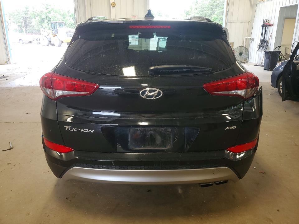 2018 Hyundai Tucson VIN KM8J3CA28JU685304 COPART salvage auction — REAR END, Mn - Cert Of Title-Salvage, sold $1,500 on 2026-07-30 (photo 6)