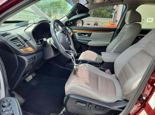 2019 Honda Cr-v VIN 7FARW2H84KE000846 COPART salvage auction — SIDE, Il - Salvage Certificate, sold $7,700 on 2026-07-21 (photo 7)