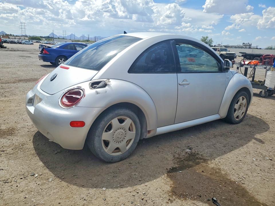 2000 Volkswagen Beetle VIN 3VWCA21C2YM459969 COPART salvage auction — REAR END, AZ - CERTIFICATE OF TITLE, sold $250 on 2026-08-07 (photo 3)