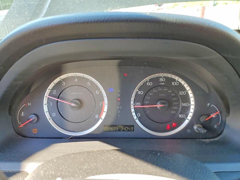 2012 Honda Accord VIN 1HGCP2F38CA239530 COPART salvage auction — FRONT END, Nc - Salvage Certificate Of Title, sold $725 on 2026-07-30 (photo 9)