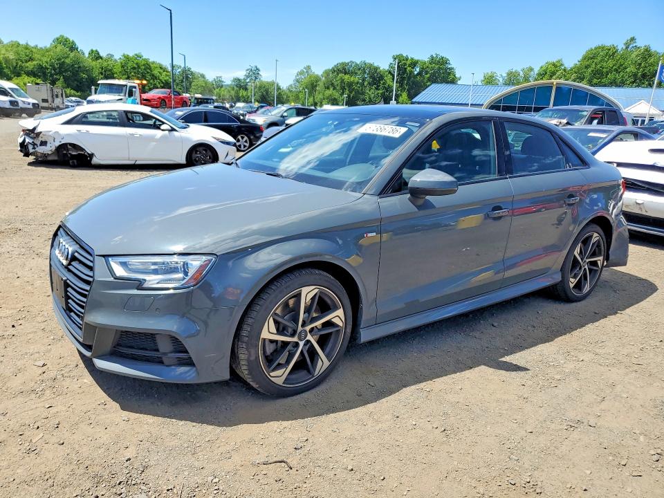 2020 Audi A3 VIN WAUBEGFF4LA037708 COPART salvage auction — REAR END, CT - CERT OF TITLE-SALVAGE, sold $7,100 on 2026-07-23 (photo 1)