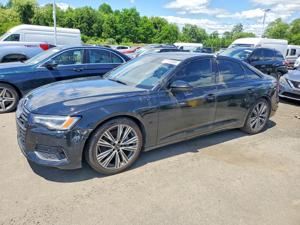 2022 Audi A6 VIN WAUE3BF26NN019158 COPART salvage auction — FRONT END, Ma - Certificate Of Title (P), sold $17,900 on 2026-07-03 (photo 1)