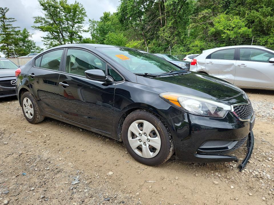 2016 Kia VIN KNAFK4A64G5533848 COPART salvage auction — HAIL, Oh - Cert Of Title-Rebuilt Salvage, sold $750 on 2026-07-22 (photo 4)