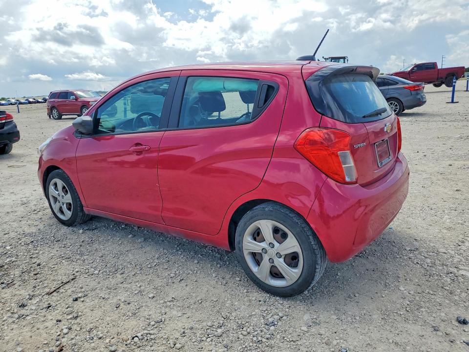 2020 Chevrolet VIN KL8CB6SA5LC424494 COPART salvage auction — SIDE, TX - SALVAGE VEHICLE TITLE (P), sold $1,100 on 2026-07-23 (photo 2)