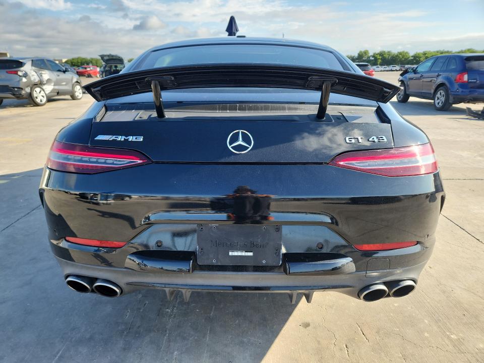 2021 Mercedes-benz AMG GT VIN W1K7X5KB1MA037456 COPART salvage auction — FRONT END, Tx - Certificate Of Title, sold $8,700 on 2026-08-20 (photo 6)