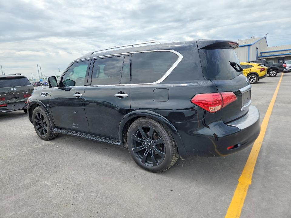 2017 Infiniti VIN JN8AZ2NC6H9431902 COPART salvage auction — HAIL, OK - CERT OF TITLE-SALVAGE, sold $1,300 on 2026-07-24 (photo 2)