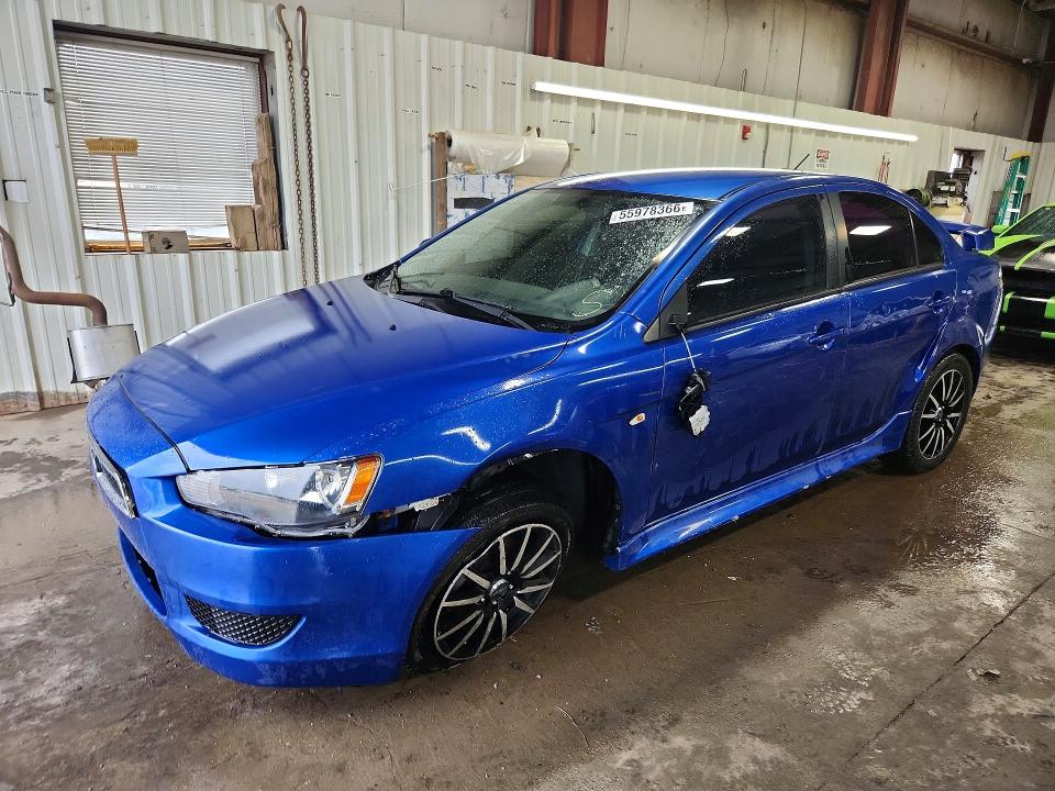 2011 Mitsubishi Lancer VIN JA32U2FU2BU044532 COPART salvage auction — FRONT END, Il - Salvage Certificate, sold $500 on 2026-07-21 (photo 1)