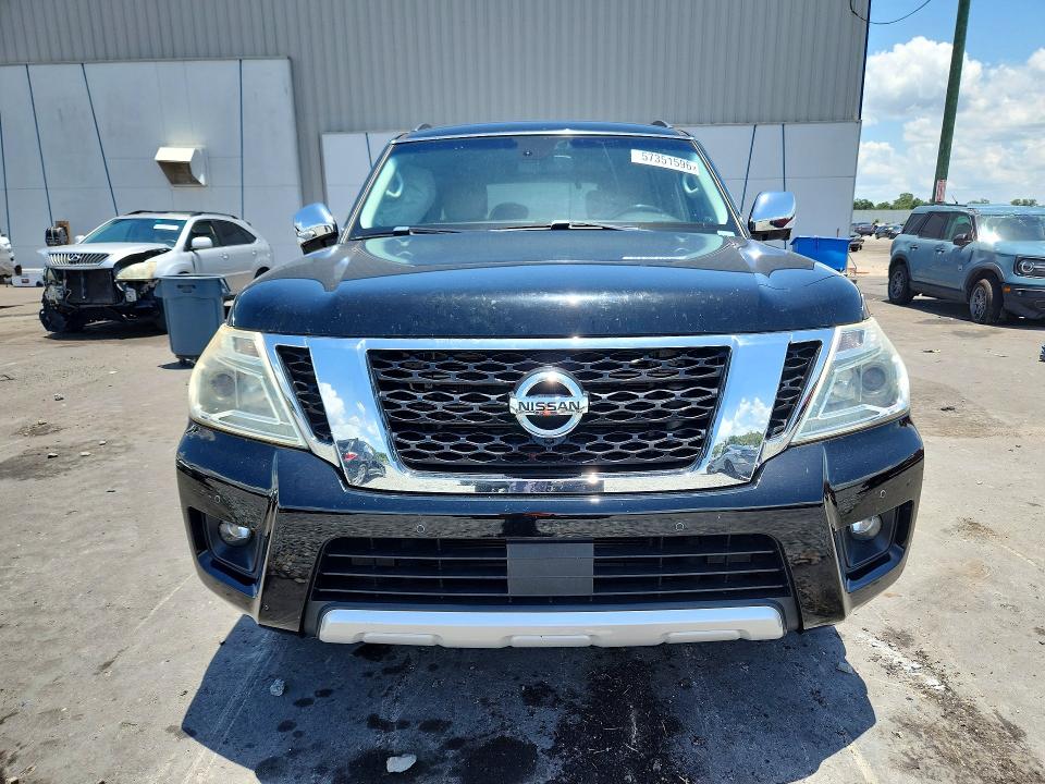2017 Nissan VIN JN8AY2NF6H9303611 COPART salvage auction — SIDE, Fl - Cert Of Title Slvg Rebuildable, sold $5,200 on 2026-07-08 (photo 5)