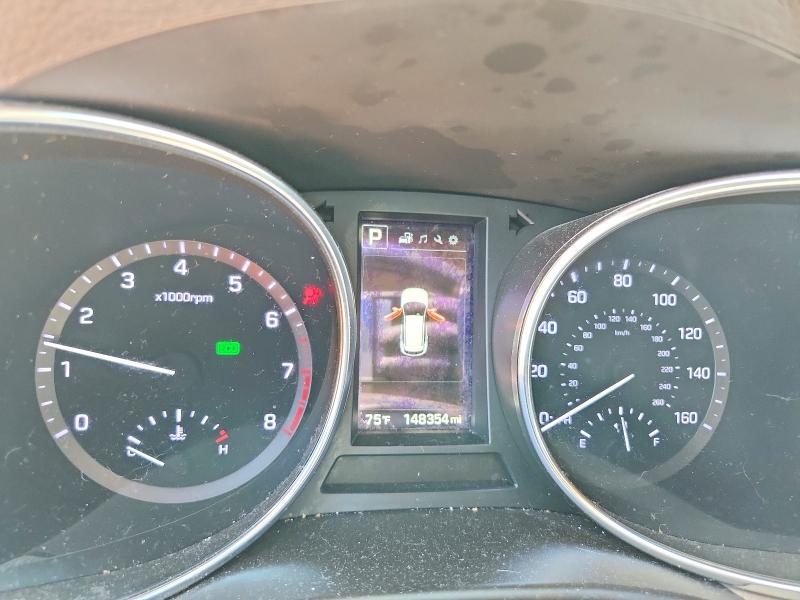 2017 Hyundai Santa fe VIN KM8SN4HF7HU235358 COPART salvage auction — SIDE, NY - MV-907A SALVAGE CERTIFICATE, sold $1,850 on 2026-07-20 (photo 9)
