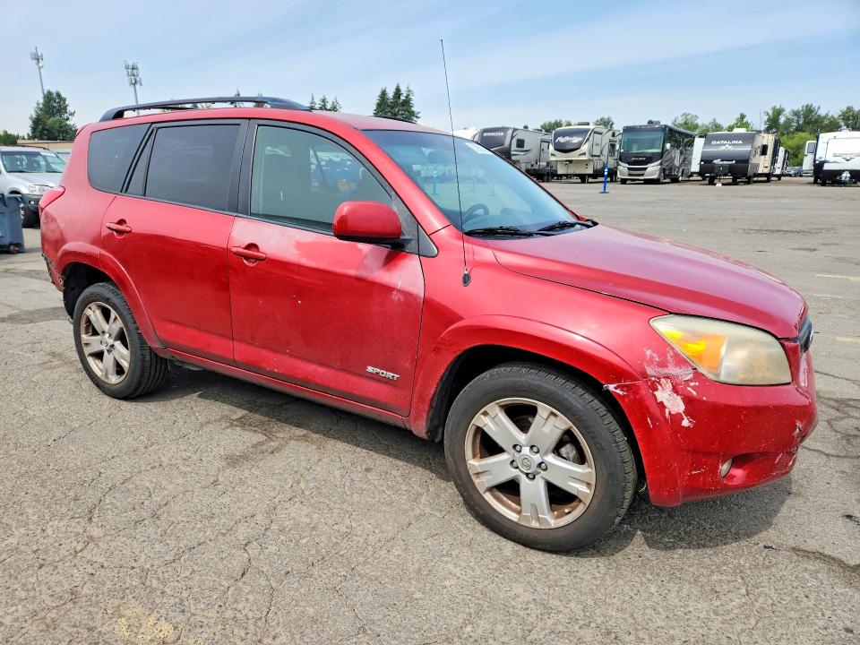 2007 Toyota Rav 4 VIN JTMBK32V675022224 COPART salvage auction — REAR END, Or - Salvage Title Certificate, sold $800 on 2026-07-27 (photo 4)