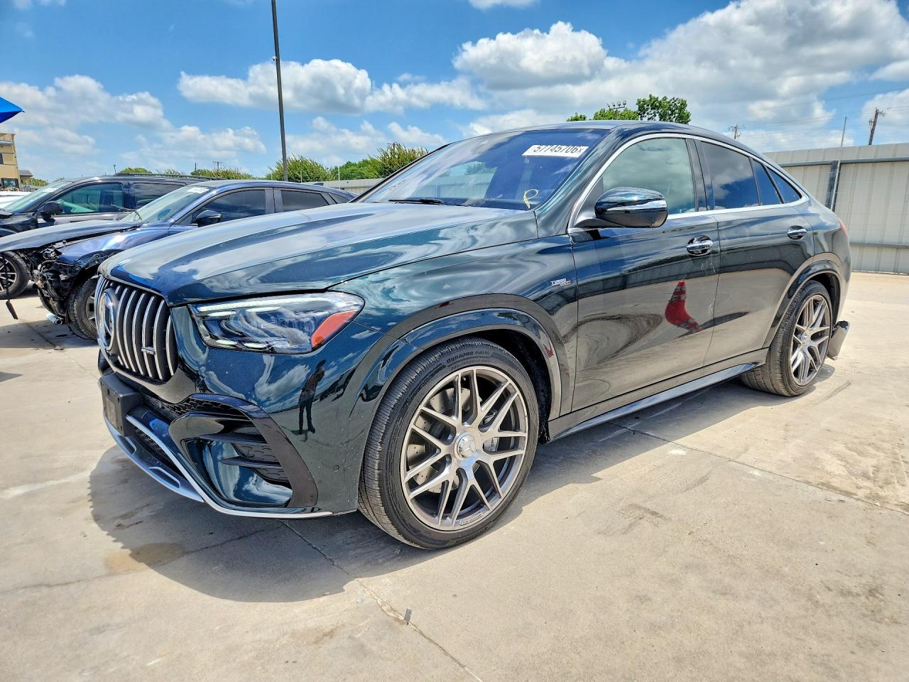 2024 Mercedes-Benz GLE-Class VIN 4JGFD6BB4RB264609 COPART salvage auction — Rear End, TX - SALVAGE VEHICLE TITLE, sold $53,500 on 2026-07-02 (photo 1)