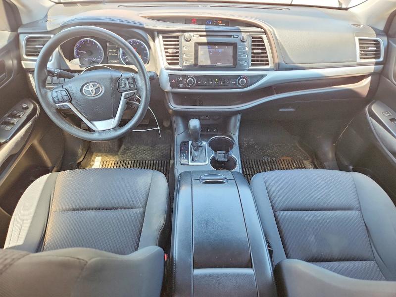 2018 Toyota Highlander VIN 5TDBZRFH4JS872177 COPART salvage auction — SIDE, NY - MV-907A SALVAGE CERTIFICATE, sold $7,000 on 2026-07-06 (photo 8)