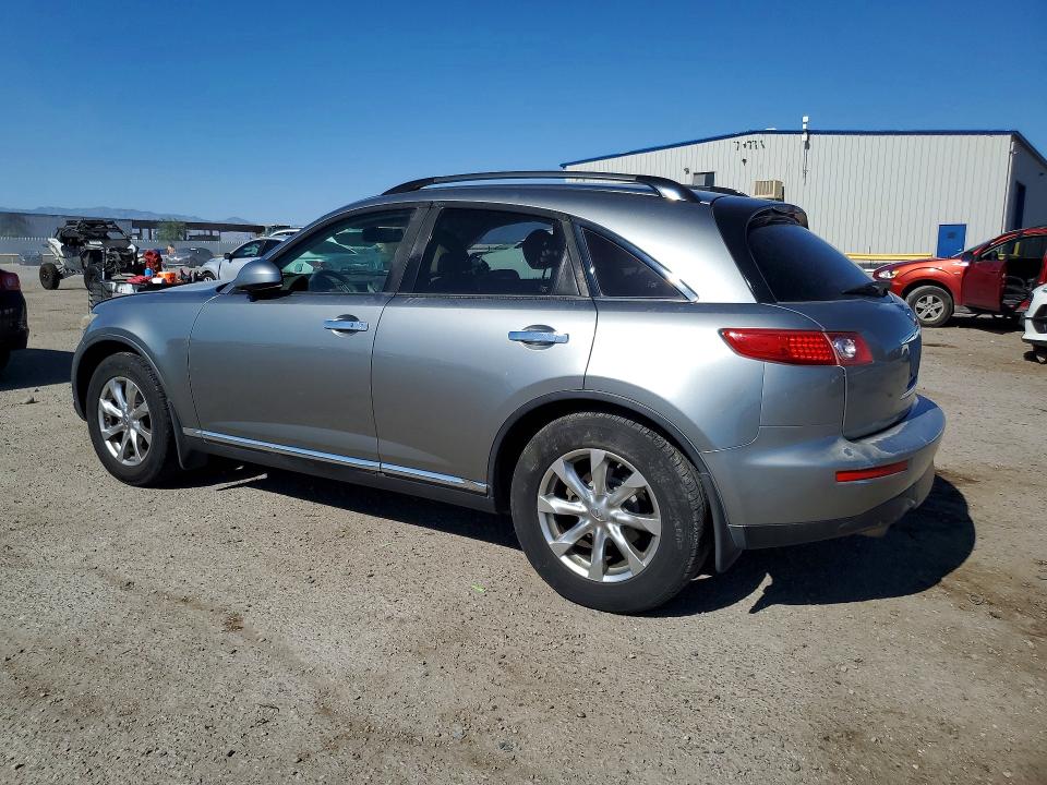 2007 Infiniti Fx35 VIN JNRAS08U07X101224 COPART salvage auction — SIDE, Az - Cert Of Title - Salvage, sold $325 on 2026-07-10 (photo 2)