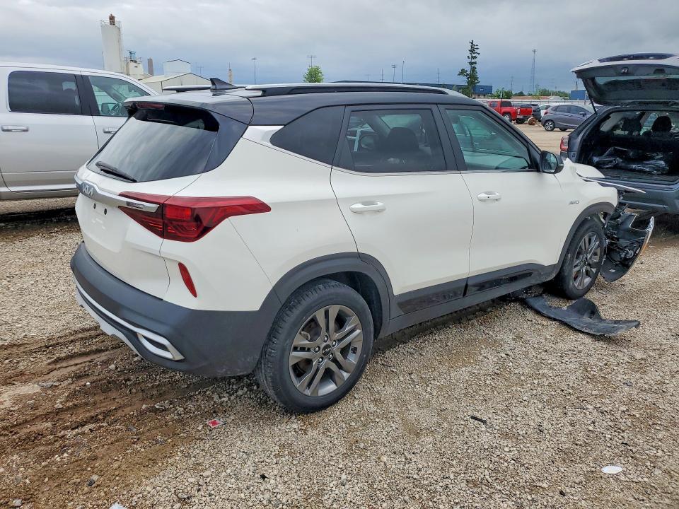 2022 Kia Seltos VIN KNDEUCAA9N7301478 COPART salvage auction — FRONT END, Ia - Cert Of Title-Salvage Title, sold $1,000 on 2026-07-29 (photo 3)