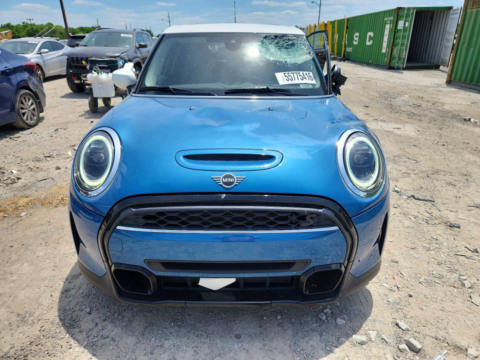 2022 Mini Cooper VIN WMW53DK00N2R46285 COPART salvage auction — FRONT END, In - Cert Of Title-Salvage Title, sold $6,200 on 2026-07-10 (photo 5)