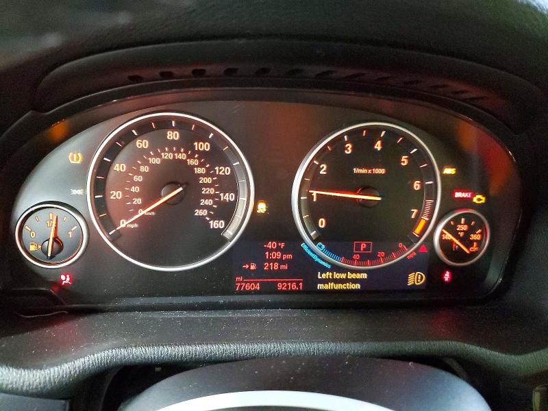 2014 BMW X3 VIN 5UXWX9C54E0D23204 COPART salvage auction — FRONT END, Mn - Cert Of Title-Salvage, sold $225 on 2026-07-28 (photo 9)
