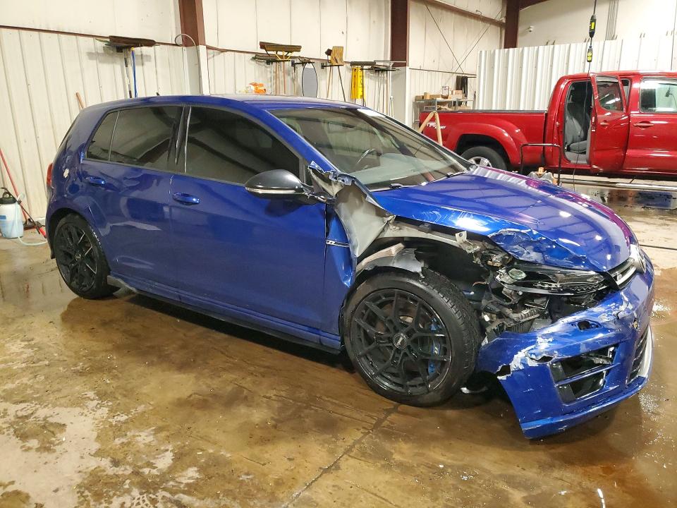 2015 Volkswagen Golf VIN WVWLF7AU1FW207640 COPART salvage auction — FRONT END, Pa - Certificate Of Salvage, sold $5,400 on 2026-07-17 (photo 4)