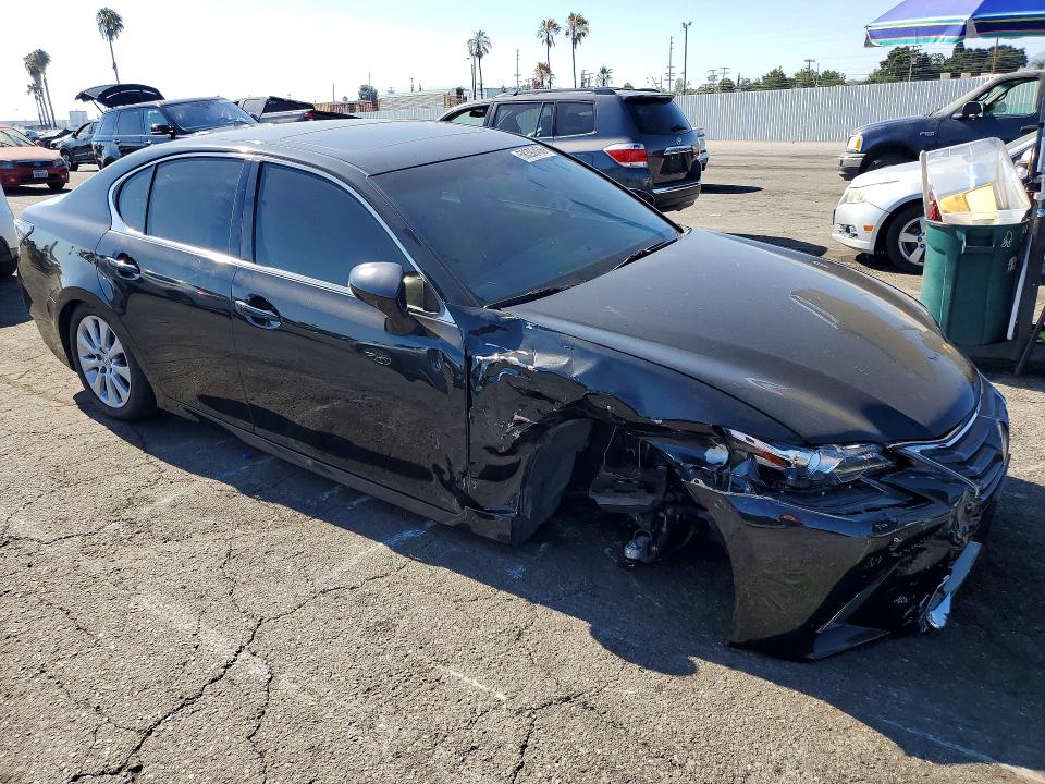 2016 Lexus Gs VIN JTHBA1BL0GA001963 COPART salvage auction — FRONT END, Ca - Salvage Certificate, sold $6,500 on 2026-07-24 (photo 4)