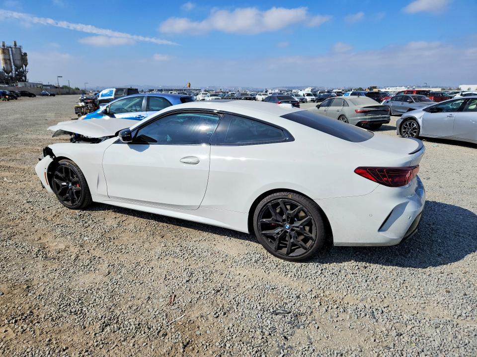 2026 BMW 4er VIN WBA43DA08TCW52198 COPART salvage auction — FRONT END, Ca - Salvage Certificate, sold $18,800 on 2026-07-31 (photo 2)