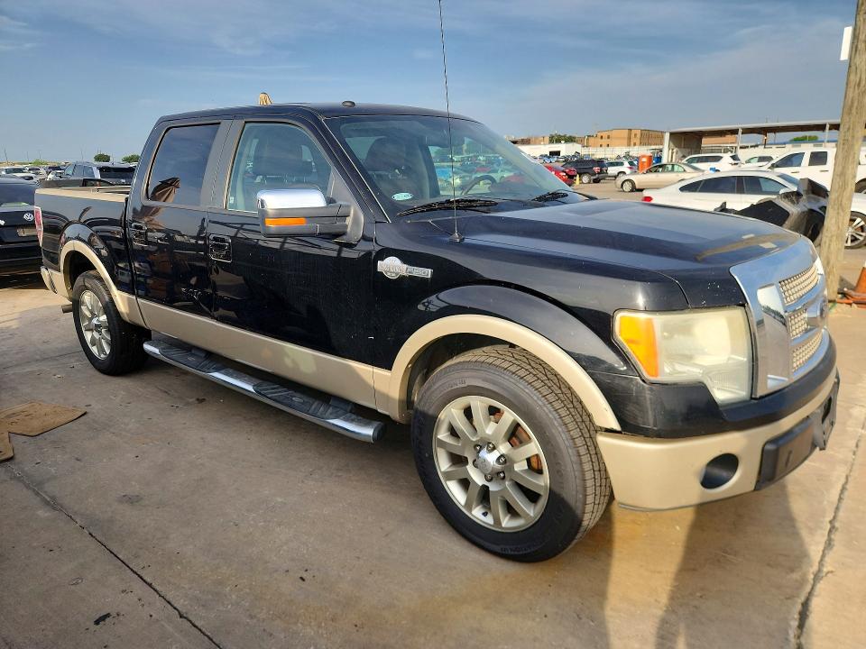 2009 Ford F-150 lightning VIN 1FTPW12V39KB32666 COPART salvage auction — NORMAL WEAR, Tx - Bonded Title - Clean, sold $1,000 on 2026-07-02 (photo 4)