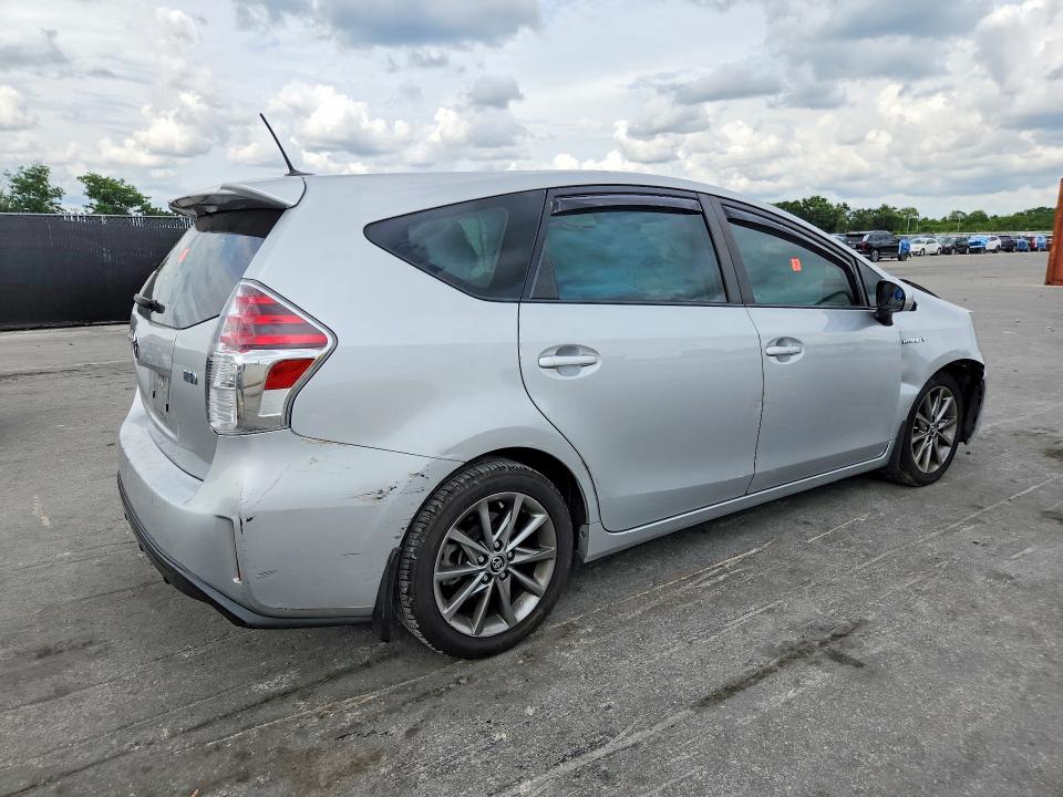 2015 Toyota Prius VIN JTDZN3EU3FJ036953 COPART salvage auction — FRONT END, Fl - Cert Of Title Slvg Rebuildable, sold $3,200 on 2026-07-14 (photo 3)