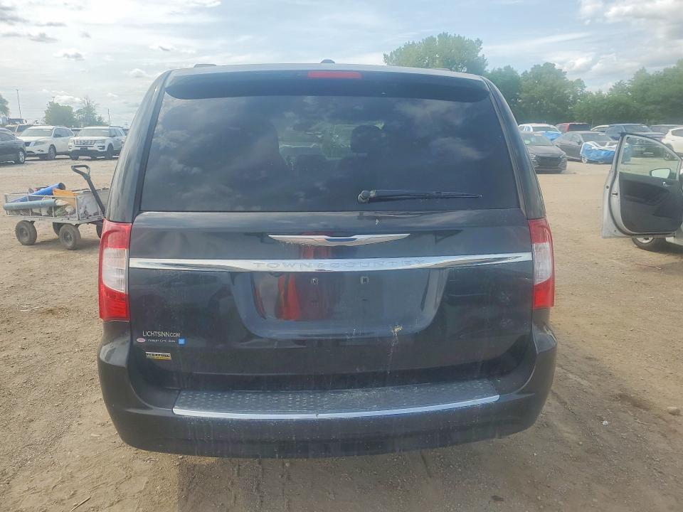 2013 Chrysler Voyager VIN 2C4RC1BG1DR743860 COPART salvage auction — FRONT END, Ia - Cert Of Title-Salvage Title, sold $750 on 2026-07-31 (photo 6)