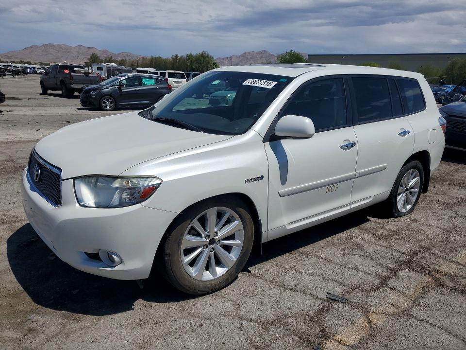 2010 Toyota Highlander VIN JTEJW3EH2A2043260 COPART salvage auction — REAR END, Nv - Salvage Title, sold $4,600 on 2026-07-02 (photo 1)